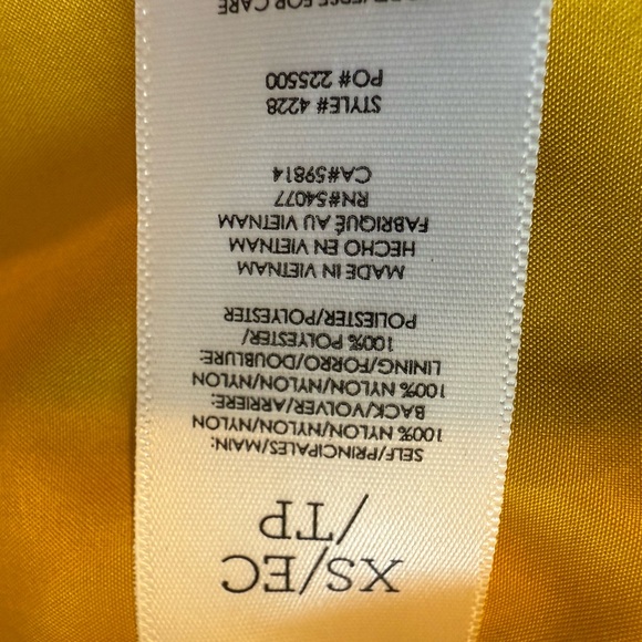 CAbi Bright Yellow Puffer Jacket - Picture 5 of 5